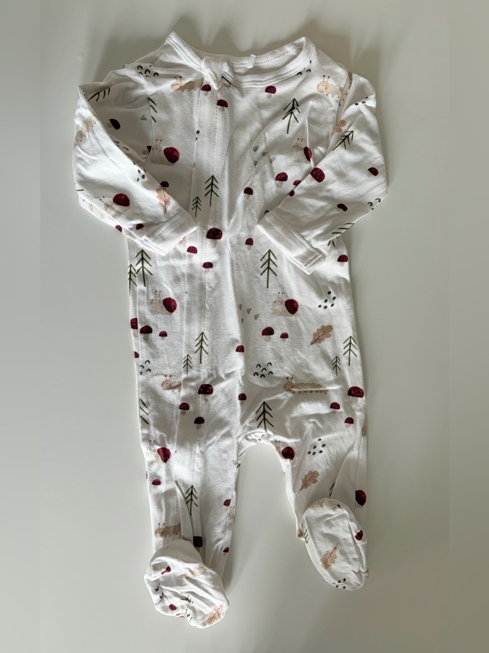 Bamboo Zippered Footie
